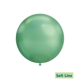 Palloncini Soft Line Cromati 18 pollici (46cm) Verde 121, 20pz.