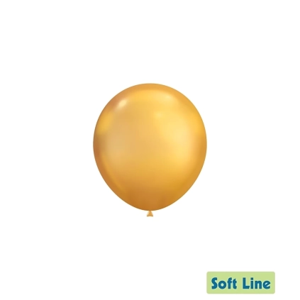 Palloncini Soft Line Cromati 5 pollici (13cm) Oro 116, 100pz.
