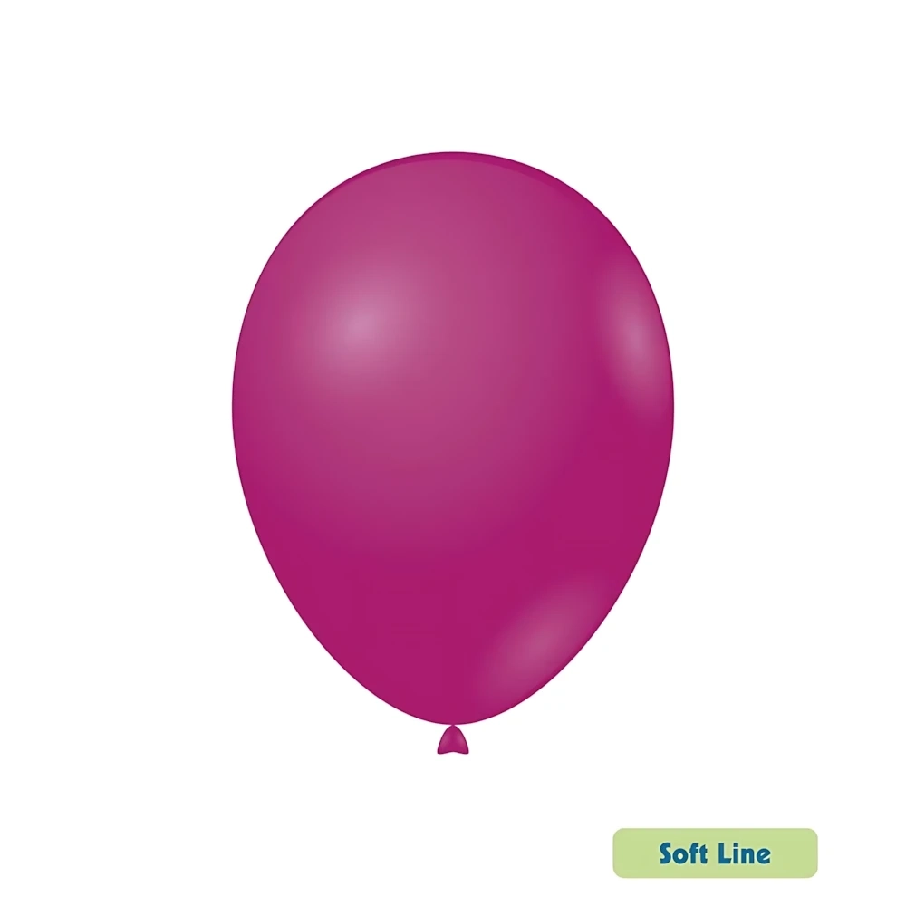 Palloncini Soft Line Pastello 12 pollici (30cm) Magenta 135, 50pz.