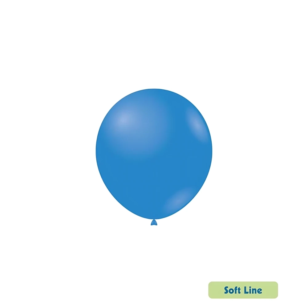 Palloncini Soft Line Pastello 5 pollici (13cm) Blu Royal 130, 100pz.