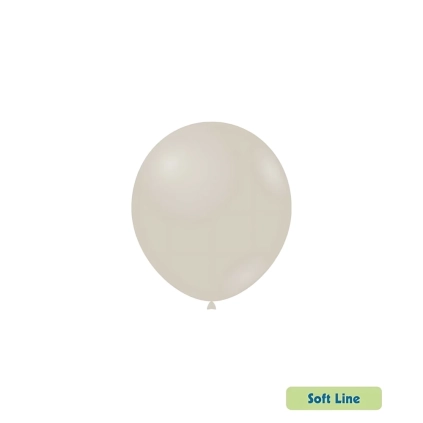 Palloncini Soft Line Pastello 5 pollici (13cm) Latte 141, 100pz.