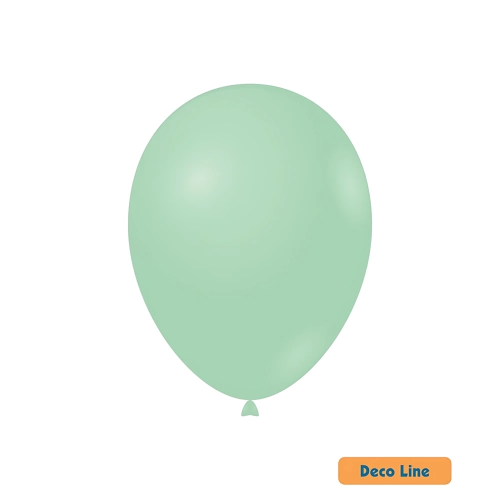 Palloncini Deco Line pastello 12" (30cm) Verde Menta 210, 50pz.