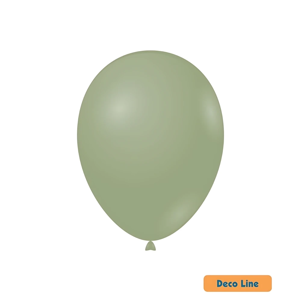Palloncini Deco Line pastello 12" (30cm) Verde Salvia 219, 50pz.