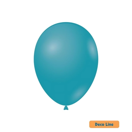 Palloncini Deco Line pastello 12" (30cm) Turchese 222, 50pz.