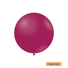 Palloncini Deco Line pastello 18" (46cm) Deep Magenta 218, 20pz.