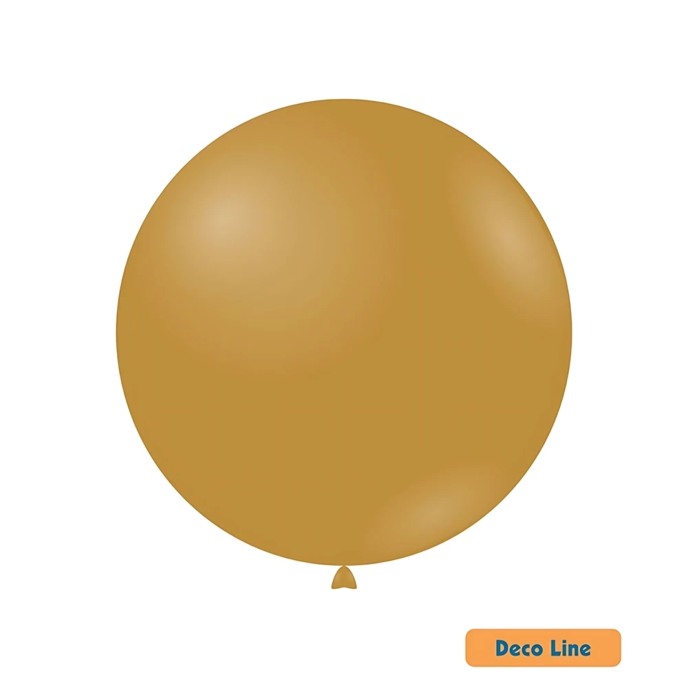 Palloncini Deco Line pastello 26" (66cm) Marrone Moka 209, 10pz.
