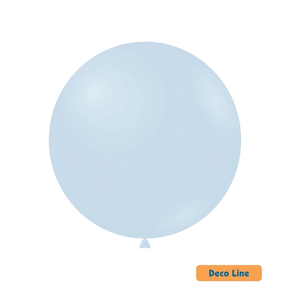 Palloncini Deco Line pastello 26" (66cm) Azzurro Polvere 223, 10pz.