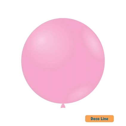 Palloncini Deco Line pastello 26" (66cm) Rosa Flamingo 225, 10pz.