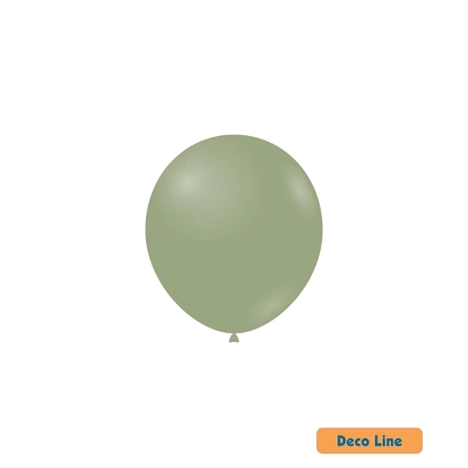 Palloncini Deco Line pastello 5" (13cm) Verde Salvia 219, 100pz.