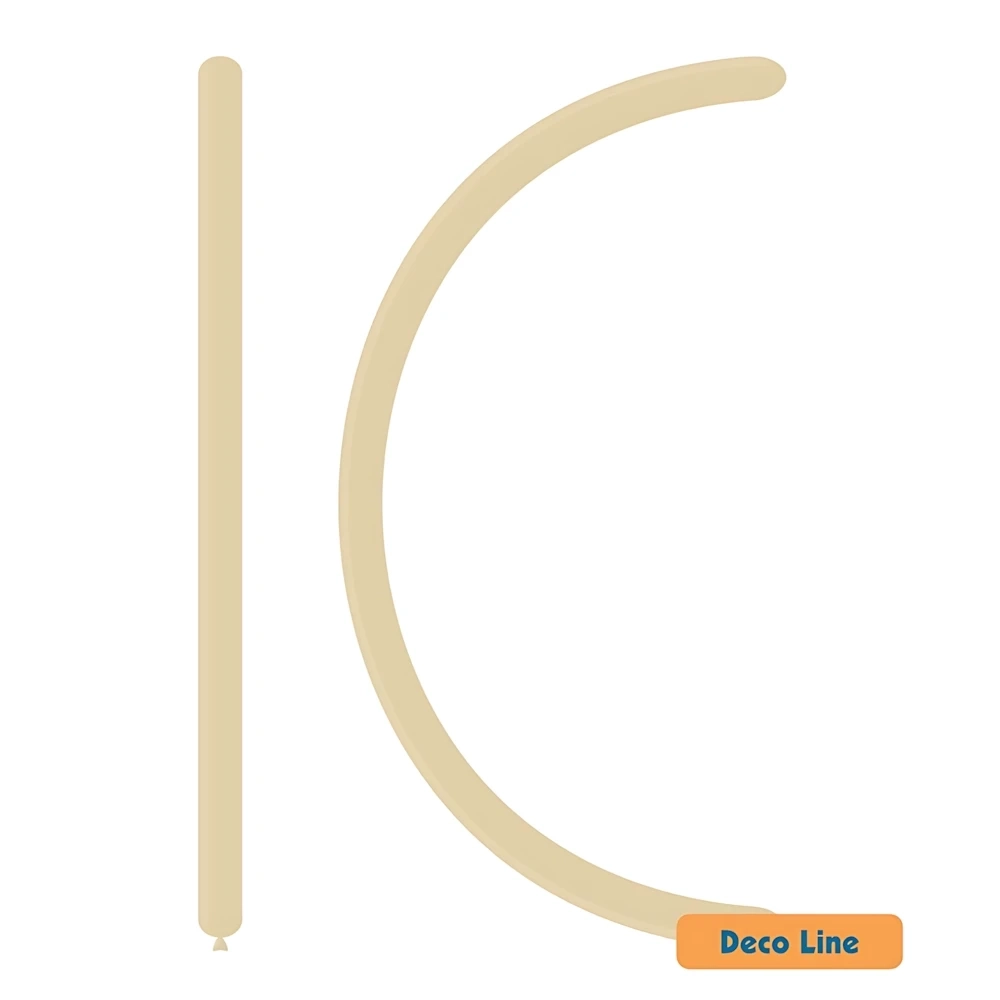 Palloncini modellabili 160 Deco Line pastello Blush 208, 100pz.