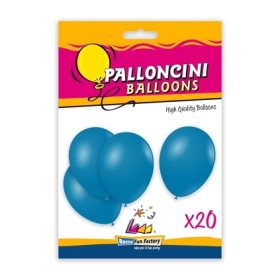 Palloncini classic line pastello 10" (26cm) blu 52, 20pz.