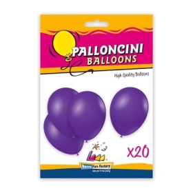 Palloncini classic line pastello 10" (26cm) viola 84, 20pz.