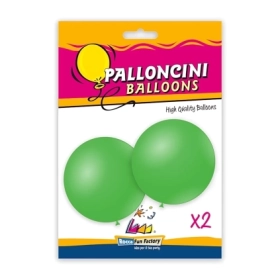 Palloncini classic line pastello 33" (86cm) verde 22, 2pz.