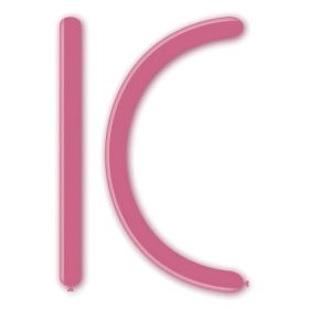 Palloncini modellabili D4 260 classic line pastello rosa 26, 100pz.