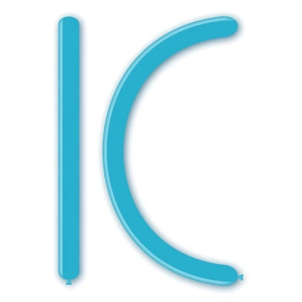 Palloncini modellabili D4 260 classic line pastello celeste 46, 100pz.