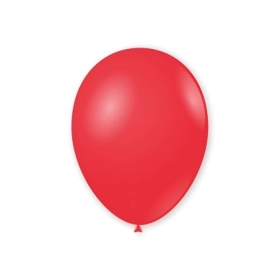 Palloncini classic line pastello 12" (30cm) rosso 19, 100pz.