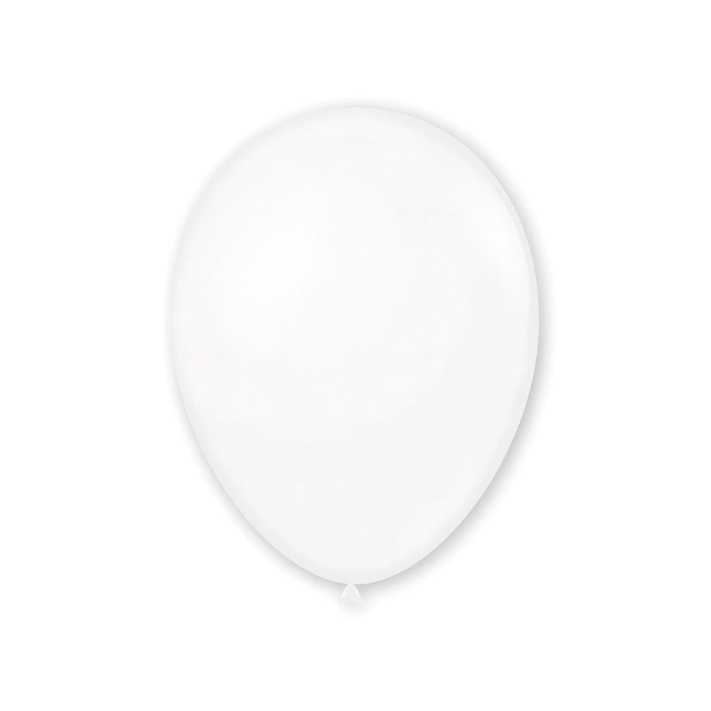 Palloncini classic line pastello 13" (33cm) bianco 10, 100pz.