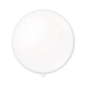 Palloncini classic line pastello 35" (89cm) bianco 10, 1pz.
