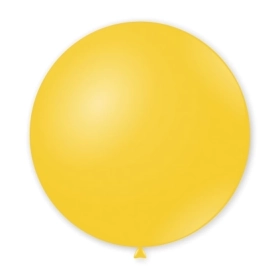 Palloncini classic line pastello 54" (133cm) giallo 11, 1pz.