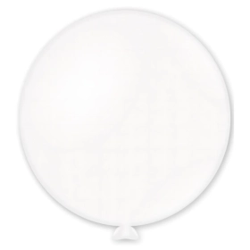 Palloncini classic line pastello 72" (180cm) bianco 10, 1pz.