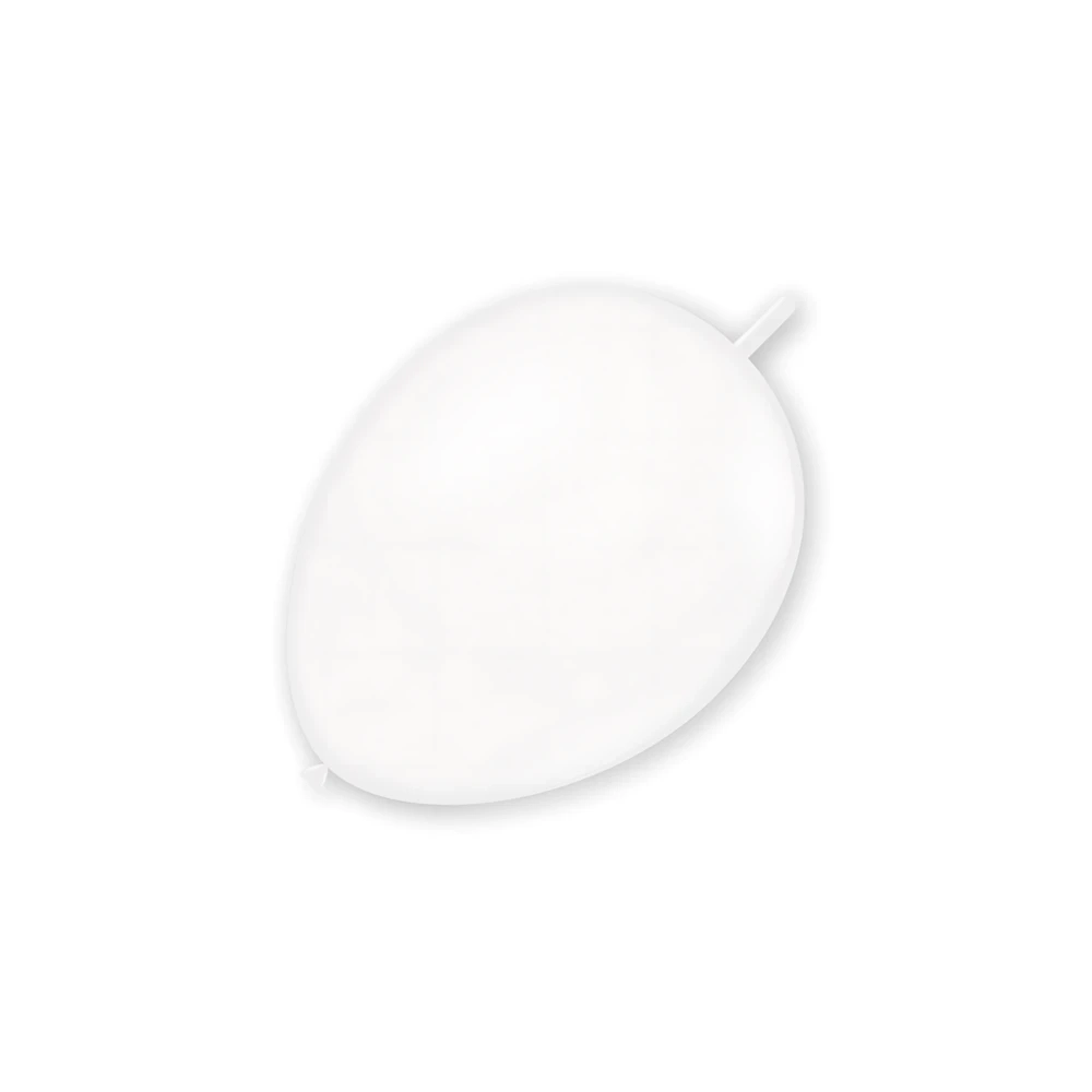 Palloncini link classic line pastello 6" (15cm) bianco 10, 100pz.