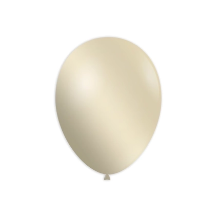 Palloncini classic line metallizzati 12" (30cm) avorio 38, 100pz.