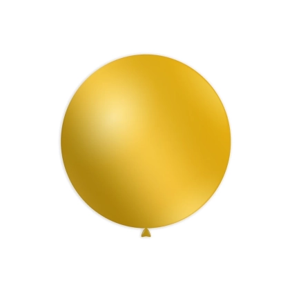 Palloncini classic line metallizzati 15" (38cm) giallo 64, 50pz.
