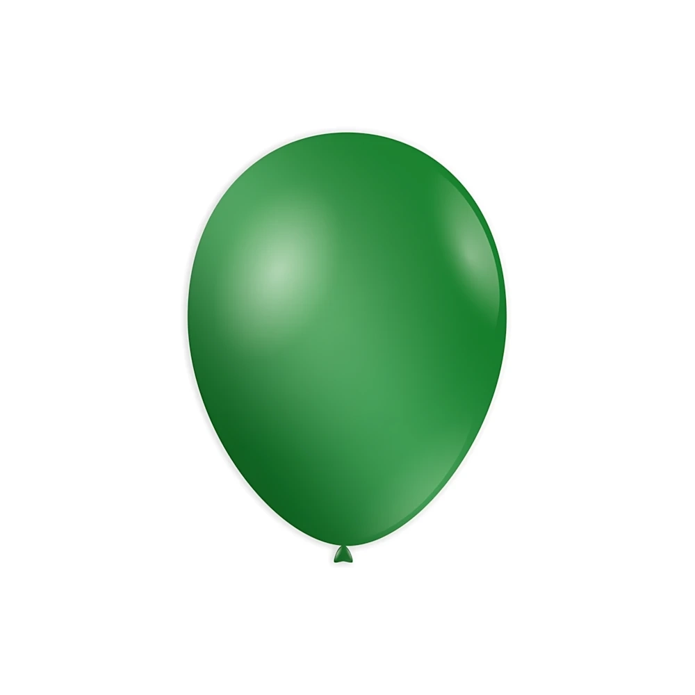 Palloncini classic line metallizzati 10" (26cm) verde 86, 100pz.