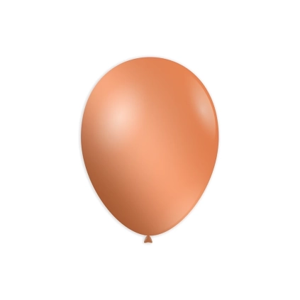 Palloncini classic line metallizzati 10" (26cm) salmone 87, 100pz.
