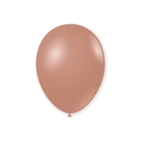 Palloncini classic line metallizzati 12" (30cm) rosa gold 81, 100pz.