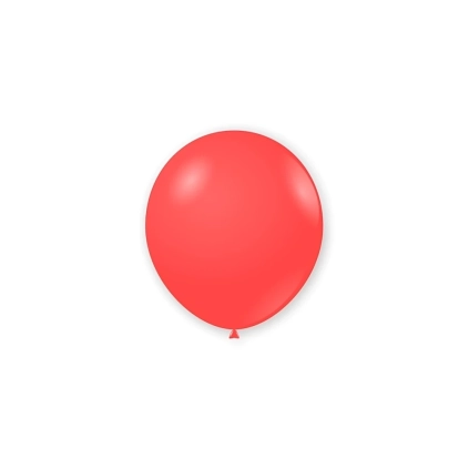 Palloncini classic line pastello 5" (13cm) rosso corallo 45, 100pz.
