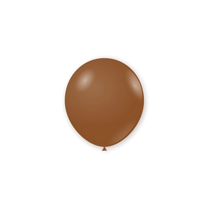 Palloncini classic line pastello 5" (13cm) marrone moka 83, 100pz.