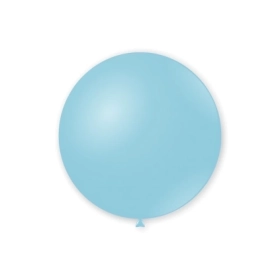 Palloncini classic line pastello 19" (48cm) celeste baby 39, 50pz.