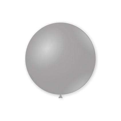 Palloncini classic line pastello 15" (38cm) grigio 17, 50pz.