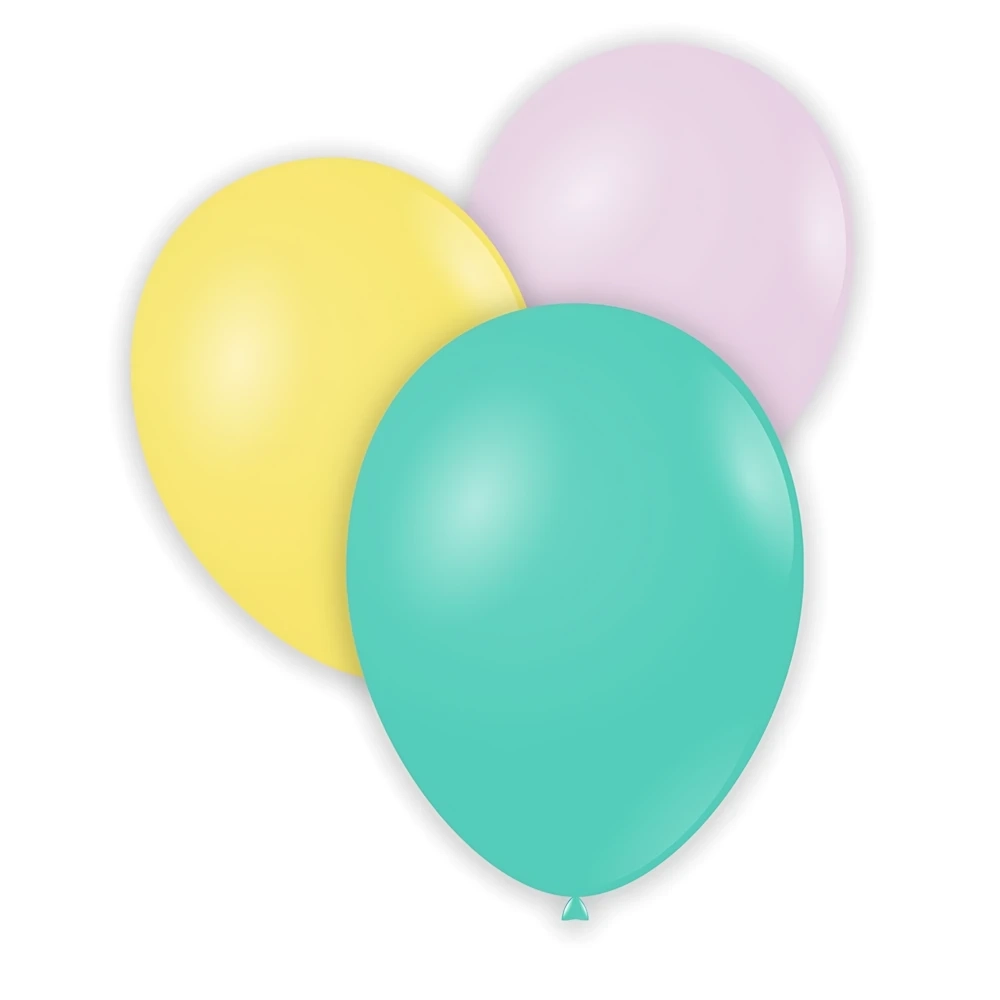 Palloncini classic line macarons 12" (30cm) colori assortiti, 100pz.