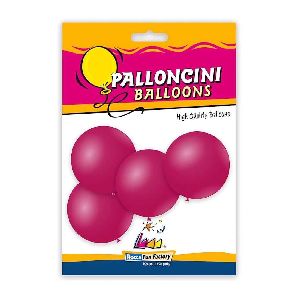 Palloncini classic line pastello 15" (38cm) fucsia 07, 5pz.