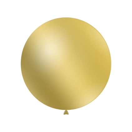Palloncini classic line metallizzati 33" (86cm) champagne 85, 1pz.