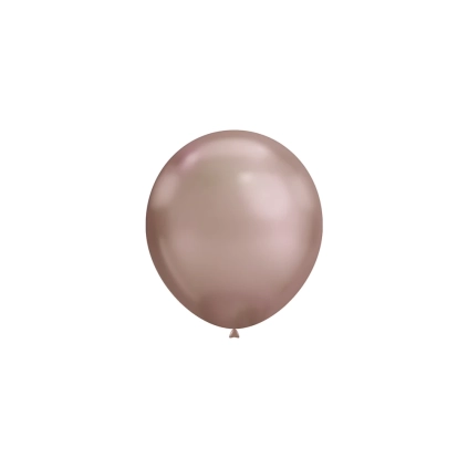 Palloncini classic line titanio 5" (13cm) rosa gold 103, 100pz.