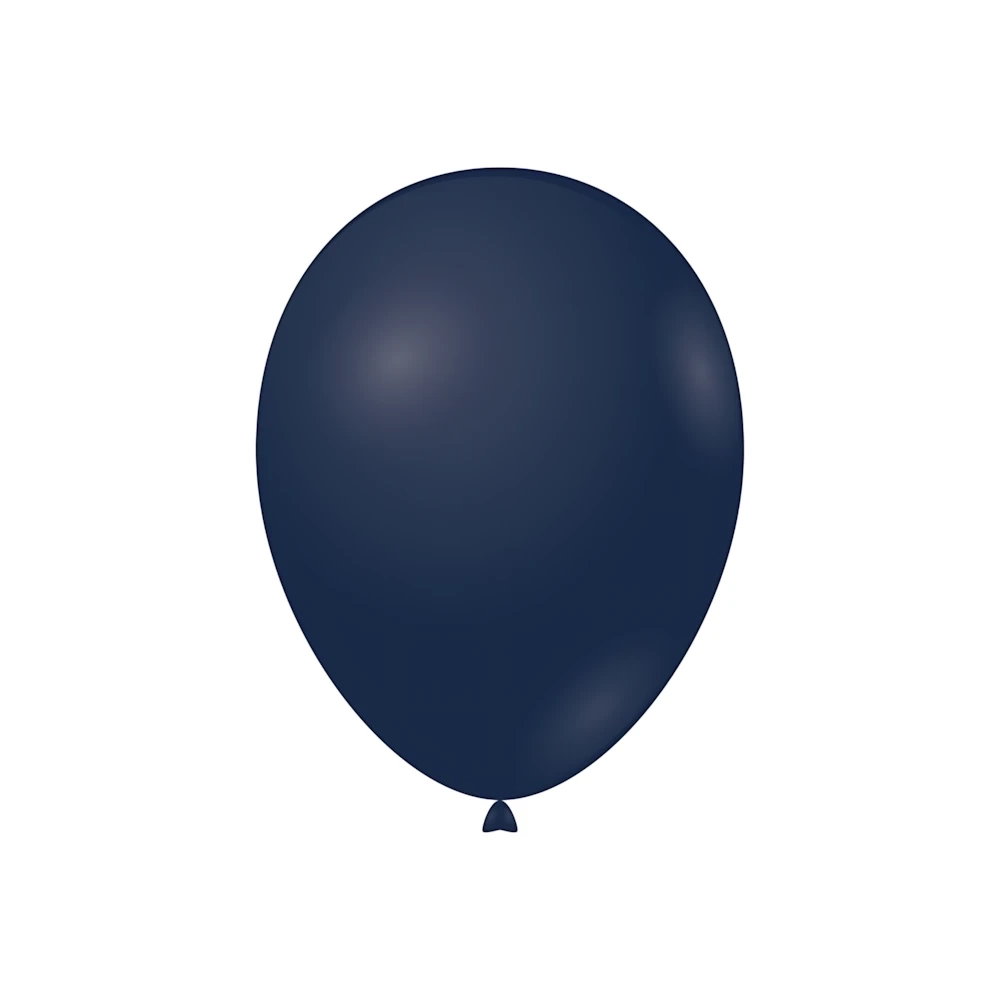 Palloncini classic line pastello 12" (30cm) blu navy scuro 402, 100pz.