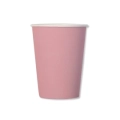 Bicchieri Quarzo Rosa compostabili 250cc in carta, 20pz.