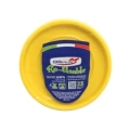 Piatti Gialli piani 22cm riutilizzabili, 25pz.