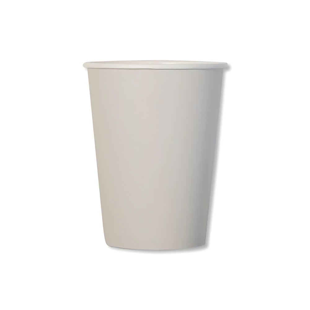 Bicchieri Bianchi compostabili 250cc in carta, 20pz.