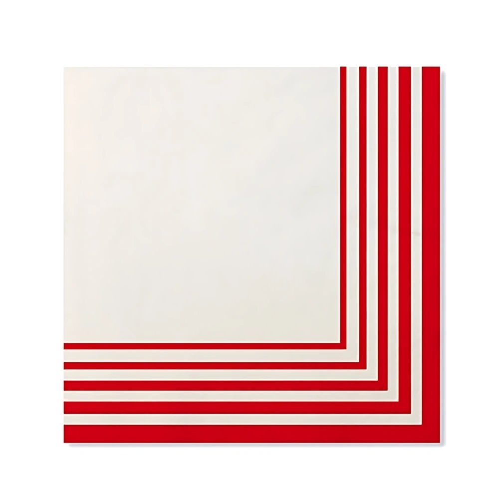 Tovaglioli Rossi 2 veli compostabili 33X33cm, 20pz.