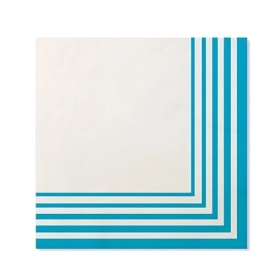 Tovaglioli Turchese 2 veli compostabili  33X33cm, 20pz.