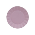 Piatti Rose Quartz piccoli in cartoncino compostabile Bruno 21cm, 20pz.