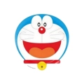 Piatti Doraemon in cartoncino 23cm, 8pz.