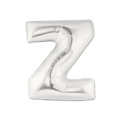 Palloncini Lettera Z Argento mini shape 14" (35cm) in mylar, 5pz.