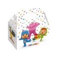 Scatole regalo Pocoyo in cartoncino con maniglia, 12pz.