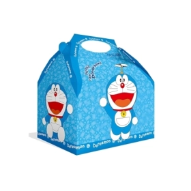 Scatole regalo Doraemon in cartoncino con maniglia, 12pz.