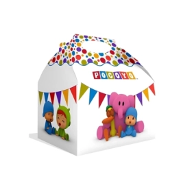 Scatole regalo Pocoyo in cartoncino con maniglia, 12pz.